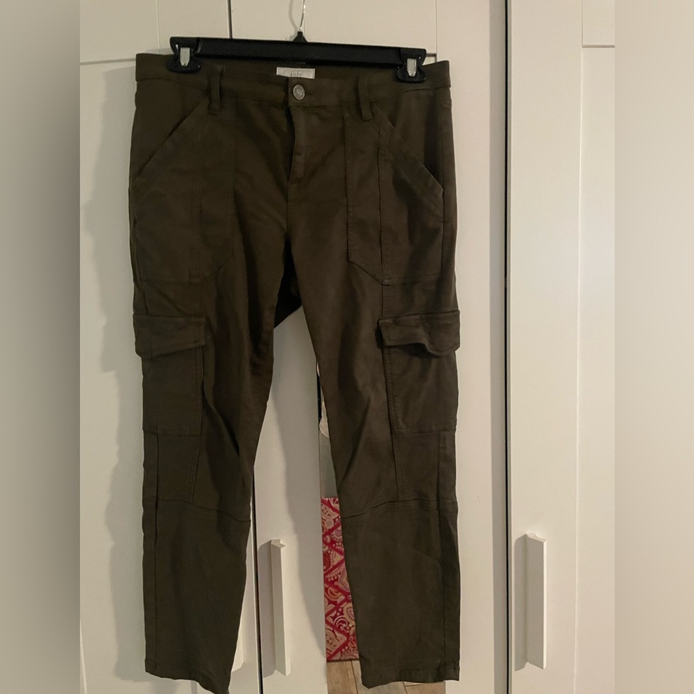 Joie Dark Green Cargo Pants Sz. 32